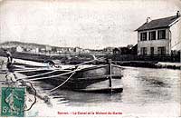 Sevran. - Le Canal et la Maison du Garde